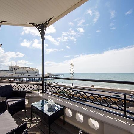 Panoramic Sea Views In Beachfront Apt W Balcony Bognor Regis Exterior photo